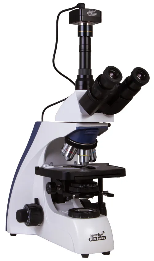 image Levenhuk MED D30T Digital Trinocular Microscope,  4