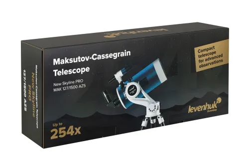 photo Levenhuk New Skyline PRO MAK 127/1500 AZ5 Telescope,  14
