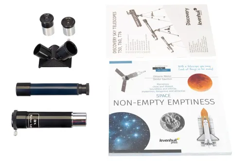 image Levenhuk Discovery Sky T50 Telescope with book,  3