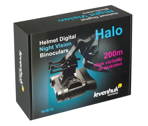 picture Levenhuk Halo NVB10 Helmet Digital Night Vision Binoculars,  18