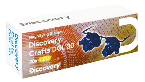 image Levenhuk Discovery Crafts DGL 30 Magnifying Glasses - Exhibition Item,  10