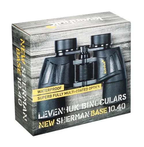 photograph Levenhuk New Sherman BASE 10x40 Binoculars,  13