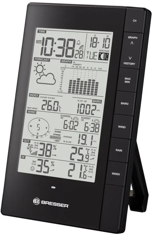 picture Bresser PC Weather Station with 5-in-1 Outdoor Sensor,  2