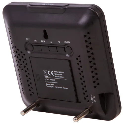 image Bresser National Geographic VA Weather Station with Color Display and 3 Sensors,  7