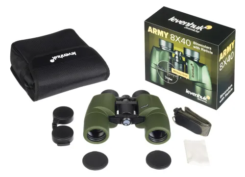 image Levenhuk Army 8x40 Binoculars with Reticle,  5