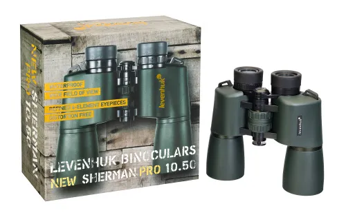 image Levenhuk New Sherman PRO 10x50 Binoculars,  5