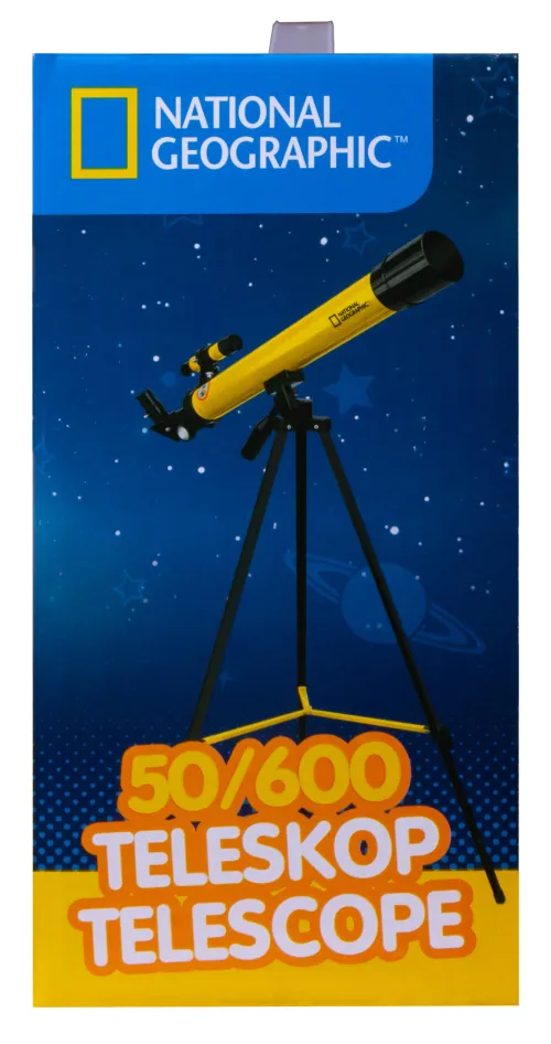 photo Bresser National Geographic 50/600 AZ Telescope with Mount,  12