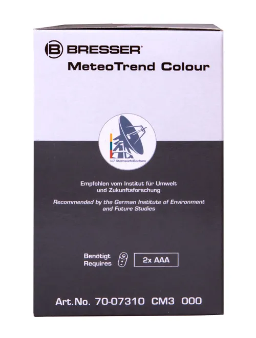 photo Bresser MeteoTrend Colour RC Weather Station, black - Exhibition Item,  13