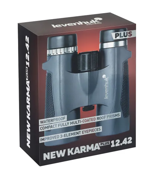 photograph Levenhuk New Karma PLUS 12x42 Binoculars,  13