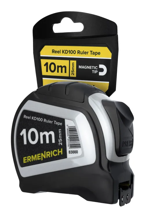 photograph Ermenrich Reel KD100 Ruler Tape,  6