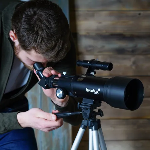 image Levenhuk Skyline Travel 70 Telescope,  18