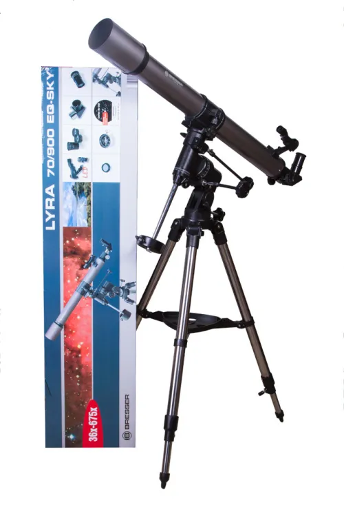 photograph Bresser Lyra 70/900 EQ-SKY Telescope,  20