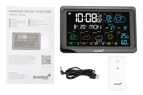 picture Levenhuk Wezzer PLUS LP80 Weather Station,  3