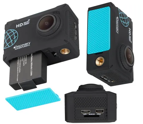 photograph Bresser Discovery Adventures Trek Full HD 140° Wi-Fi Action Camera,  2
