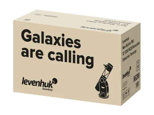 image Levenhuk New Skyline PRO 12" (300/1525) Retractable Dobsonian Telescope,  16