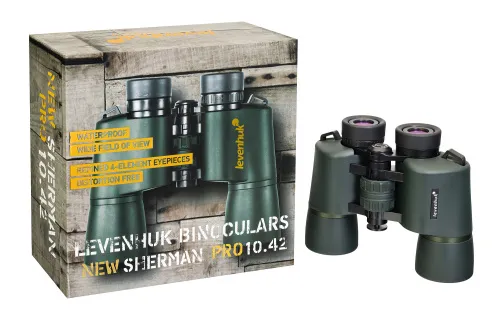 picture Levenhuk New Sherman PRO 10x42 Binoculars,  5