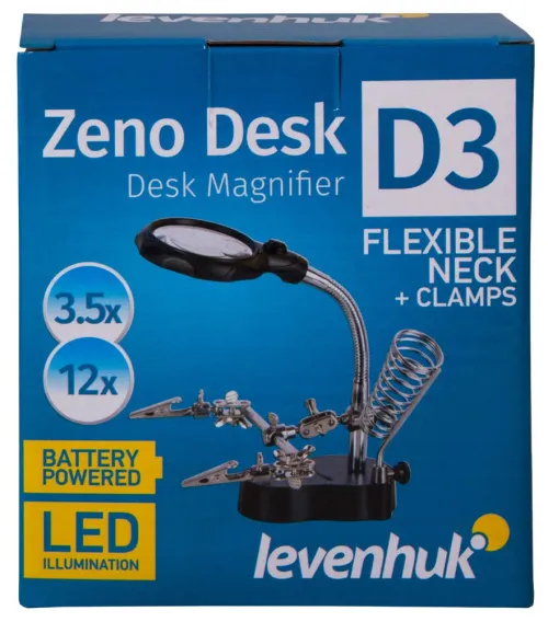 image Levenhuk Zeno Desk D3 Magnifier,  2