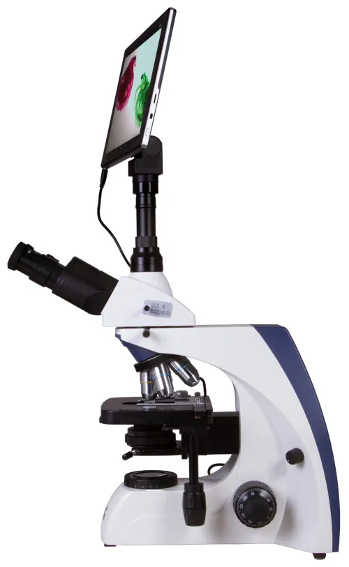 photo Levenhuk MED D30T LCD Digital Trinocular Microscope,  9