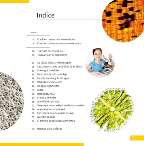 image Levenhuk Discovery Micro Microscope with book,  6