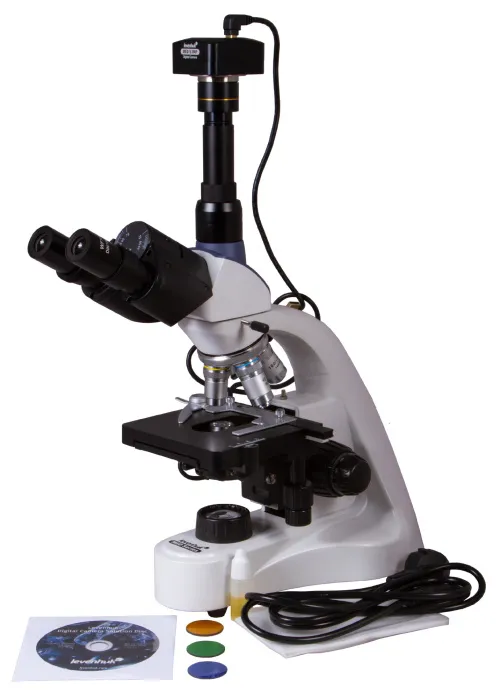 photograph Levenhuk MED D10T Digital Trinocular Microscope,  2