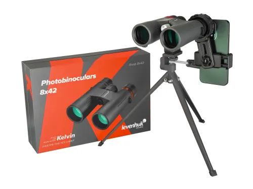 image Levenhuk Kelvin Snap 8x42 Photobinoculars,  2