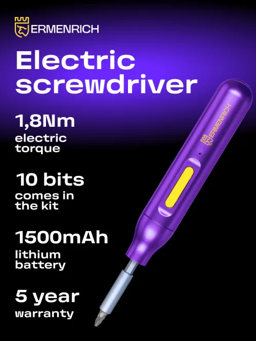 image Ermenrich Tunn PD15 Electric Screwdriver,  11