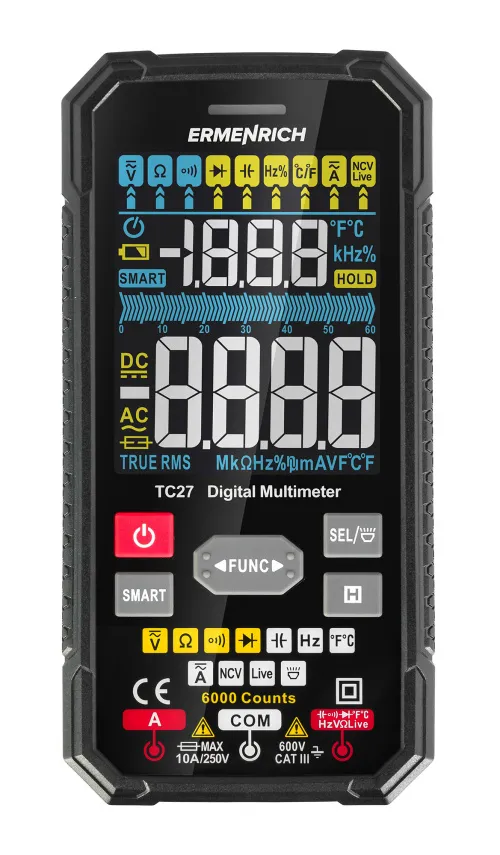 picture Ermenrich Zing TC27 Digital Multimeter,  4
