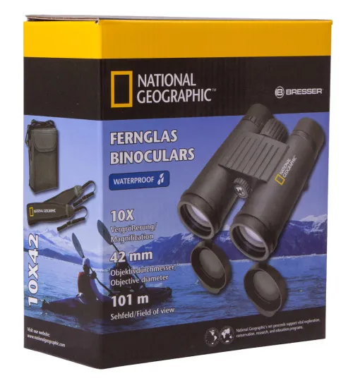 photo Bresser National Geographic 10x42 WP Binoculars,  8