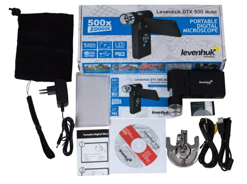 photograph Levenhuk DTX 500 Mobi Digital Microscope,  11