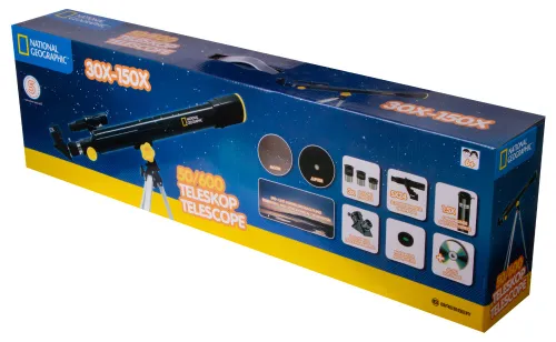 picture Bresser National Geographic 50/600 AZ Telescope,  10