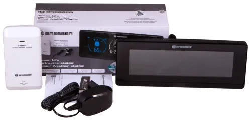 picture Bresser Temeo Life Weather Station with Color Display, black,  2