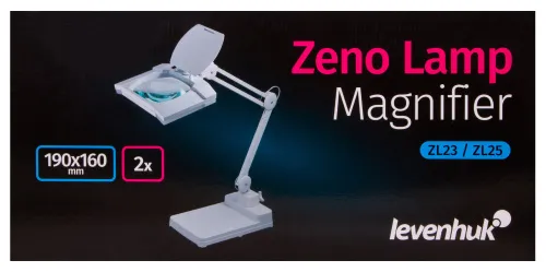photo Levenhuk Zeno Lamp ZL25 LED Magnifier,  10
