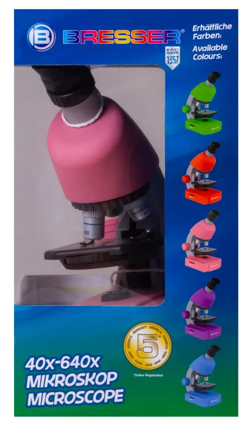 photograph Bresser Junior 40–640x Microscope,  15