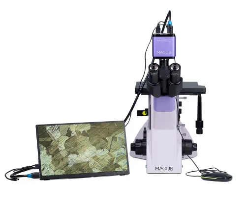 picture MAGUS Metal VD700 LCD Metallurgical Inverted Digital Microscope,  6