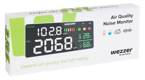 picture Levenhuk Wezzer Air PRO CN20 Air Quality Noise Monitor,  8