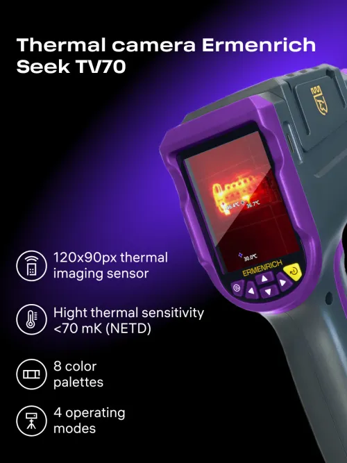 image Ermenrich Seek TV70 Thermal Camera,  9