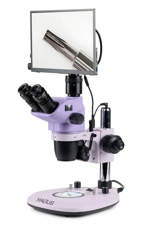 photo MAGUS Stereo D8T LCD BASE Digital Stereomicroscope,  2