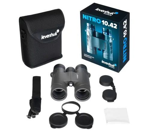 photo Levenhuk Nitro 10x42 Binoculars,  3