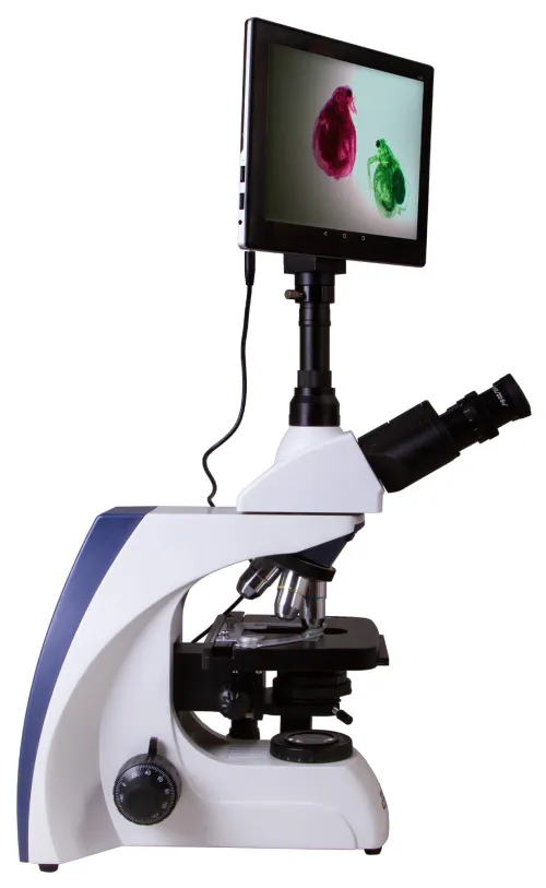 photo Levenhuk MED D30T LCD Digital Trinocular Microscope,  5