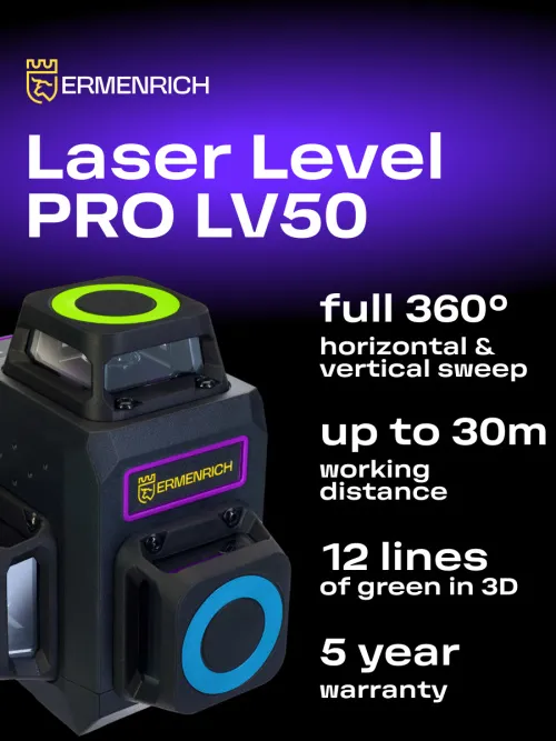 picture Ermenrich PRO LV50 Laser Level,  11