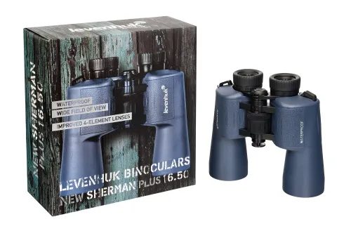 photo Levenhuk New Sherman PLUS 16x50 Binoculars,  5