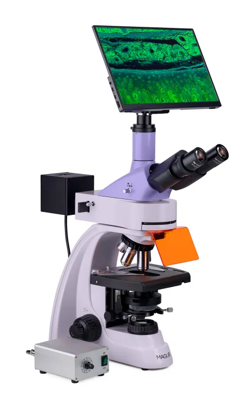 picture MAGUS Lum D400L LCD Fluorescence Digital Microscope,  4
