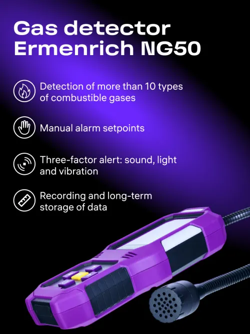 photo Ermenrich NG50 Gas Detector,  9