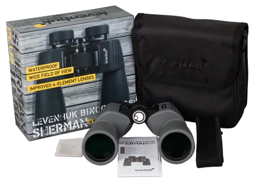 image Levenhuk Sherman PLUS 10x50 Binoculars,  8