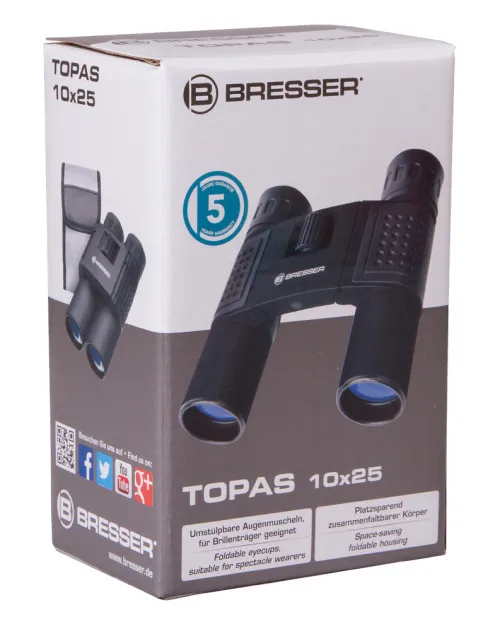 image Bresser Topas 10x25 Binoculars,  8