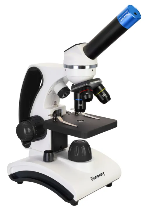 image Levenhuk Discovery Pico Polar Digital Microscope with book,  2