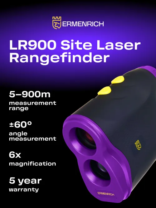 image Ermenrich LR900 Site Laser Rangefinder,  12