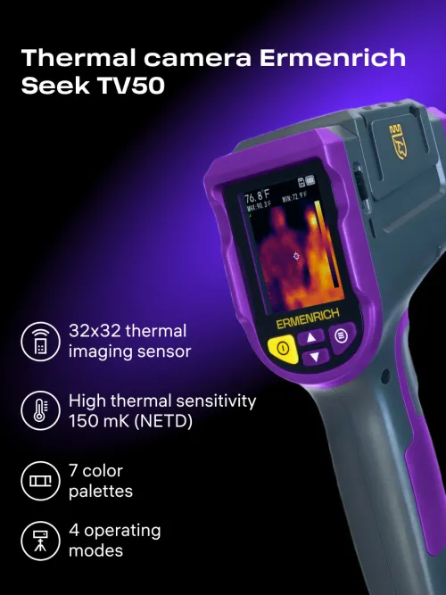image Ermenrich Seek TV50 Thermal Camera,  10