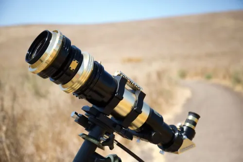 photo Coronado SolarMax III 70mm Double Stack Solar Telescope with RichView System and BF10,  7