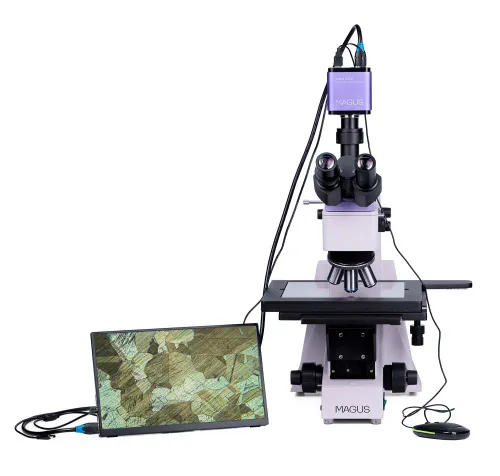 photo MAGUS Metal D650 LCD Metallurgical Digital Microscope,  6